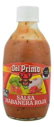 Del Primo Salsa Habanera Roja 300g